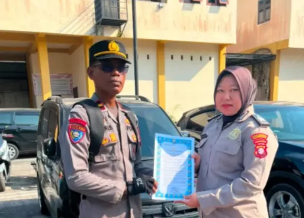 Sebarkan Maklumat Kapolda, Ajak Warga Cegah Karhutla