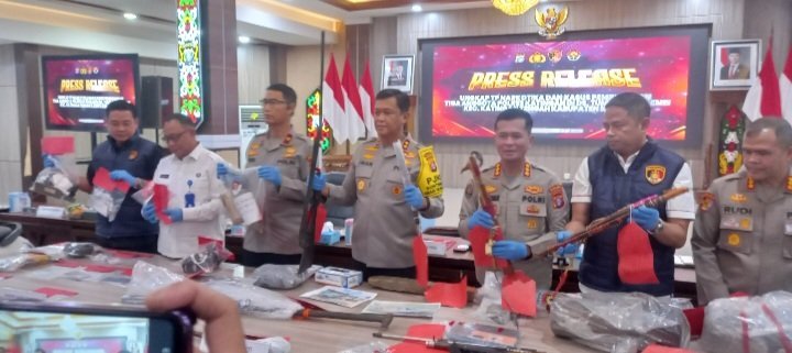 Polda Kalteng Buru 4 DPO Tewasnya 3 Anggota Polri di Tumbang Kalemei