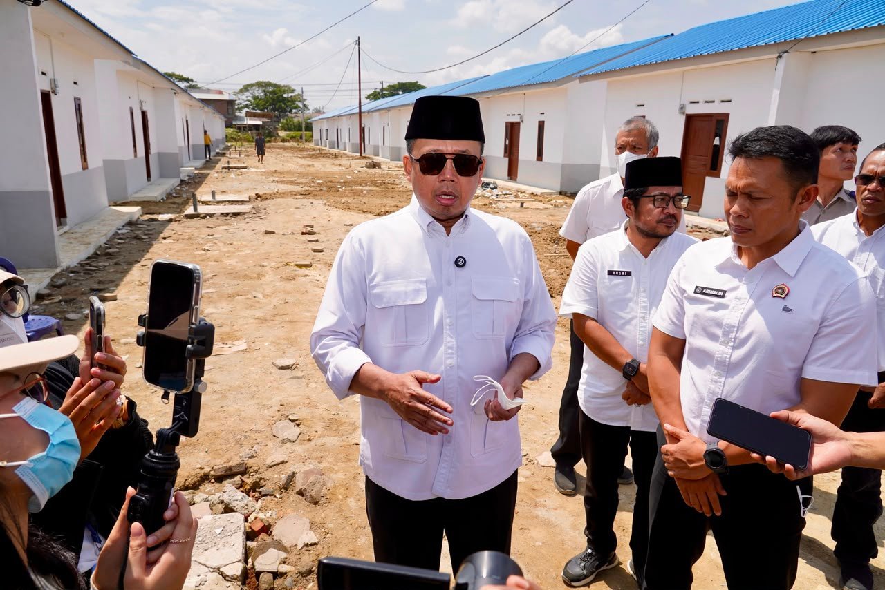 Nusron Pastikan Lahan Huntap Korban Bencana Aceh Tamiang Sudah Siap, Pembangunan Dikebut