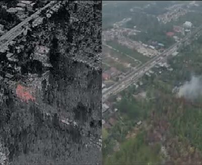 Drone Thermal UPR-BNF Deteksi Titik Panas di Lahan Gambut Pascakebakaran