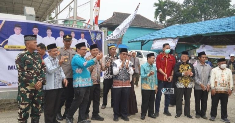 Meriahkan MTQ XI, 10 Kafilah Ikuti Pawai Ta’aruf di Laung Tuhup